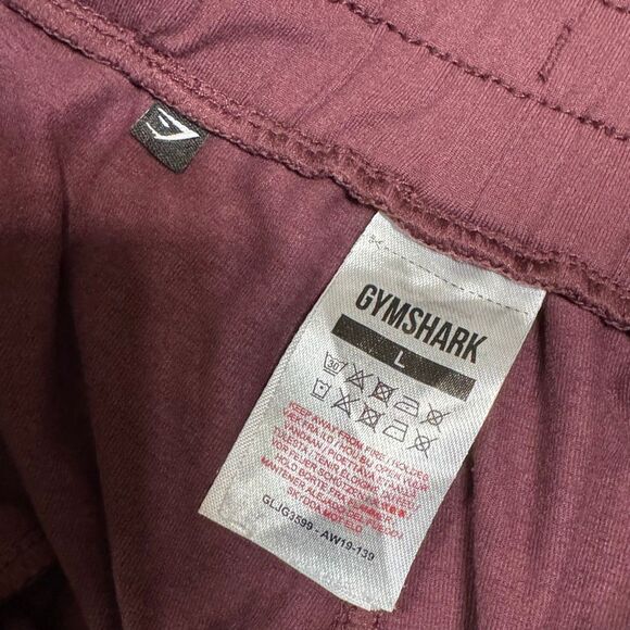 Gymshark Women's burgundy Jogger Mesh Panels Size large - Picture 5 of 7
